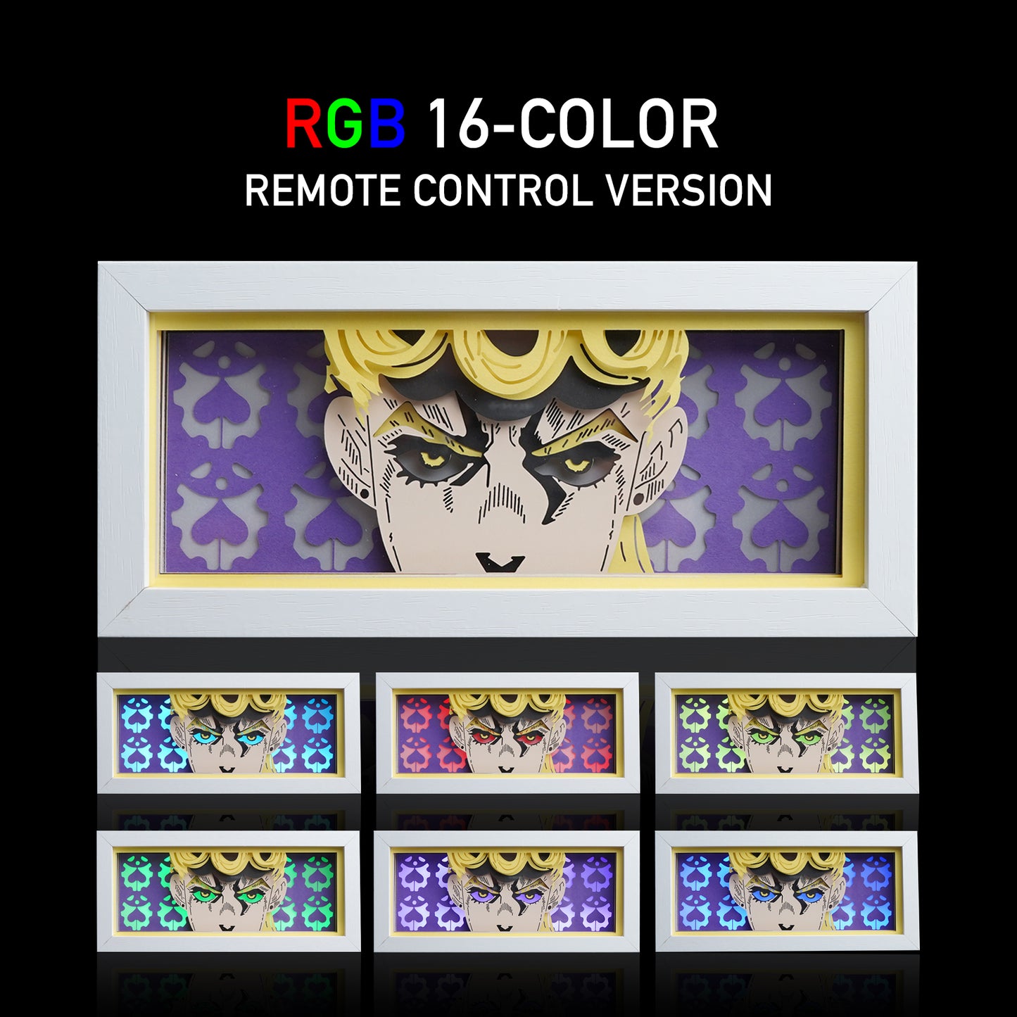 JOJO'S BIZARRE ADVENTURE Giorno Giovanna Light Box