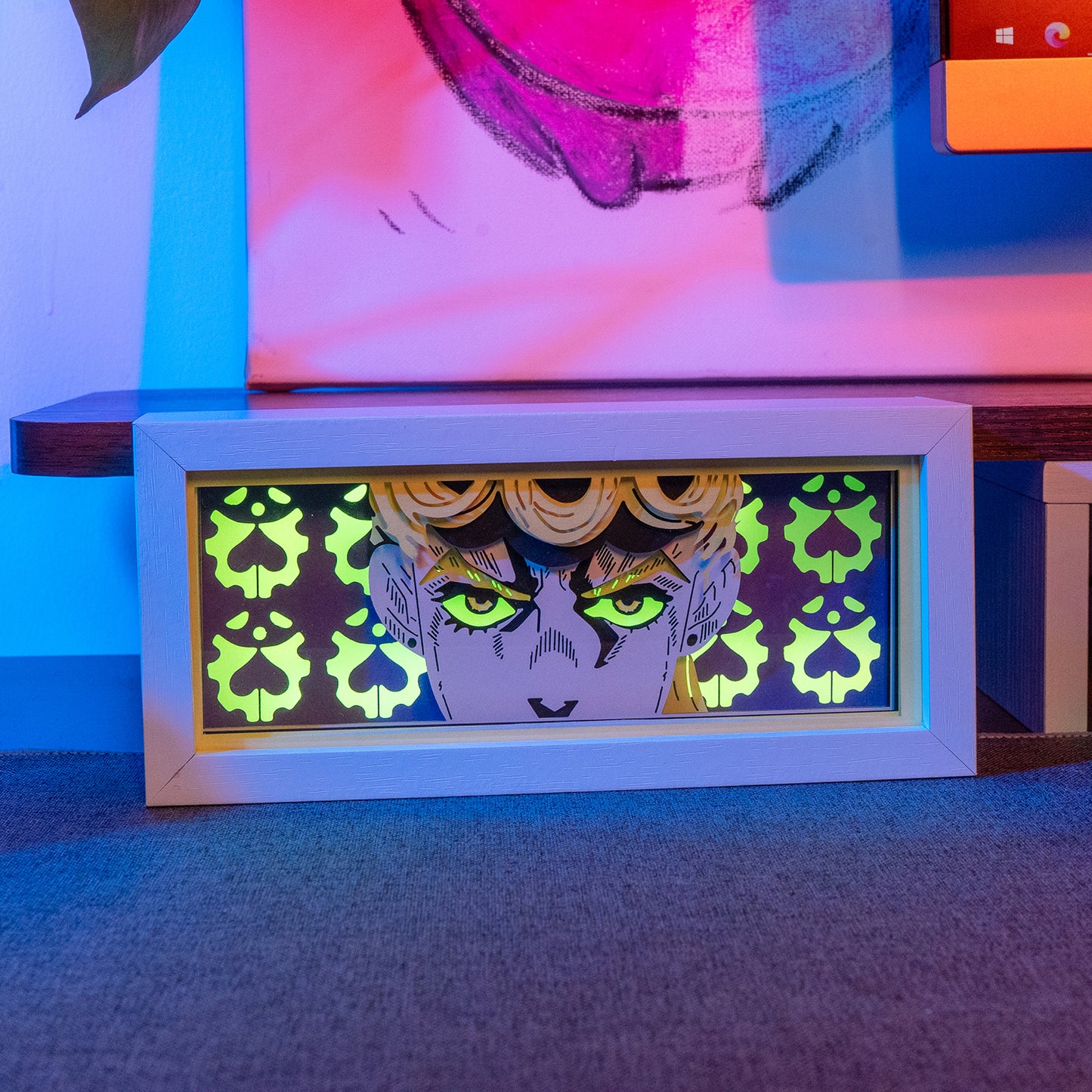 JOJO'S BIZARRE ADVENTURE Giorno Giovanna Light Box